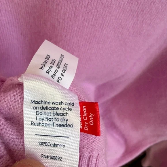 Marine Layer Cashmere Sweater with Patch - Picture 9 of 9